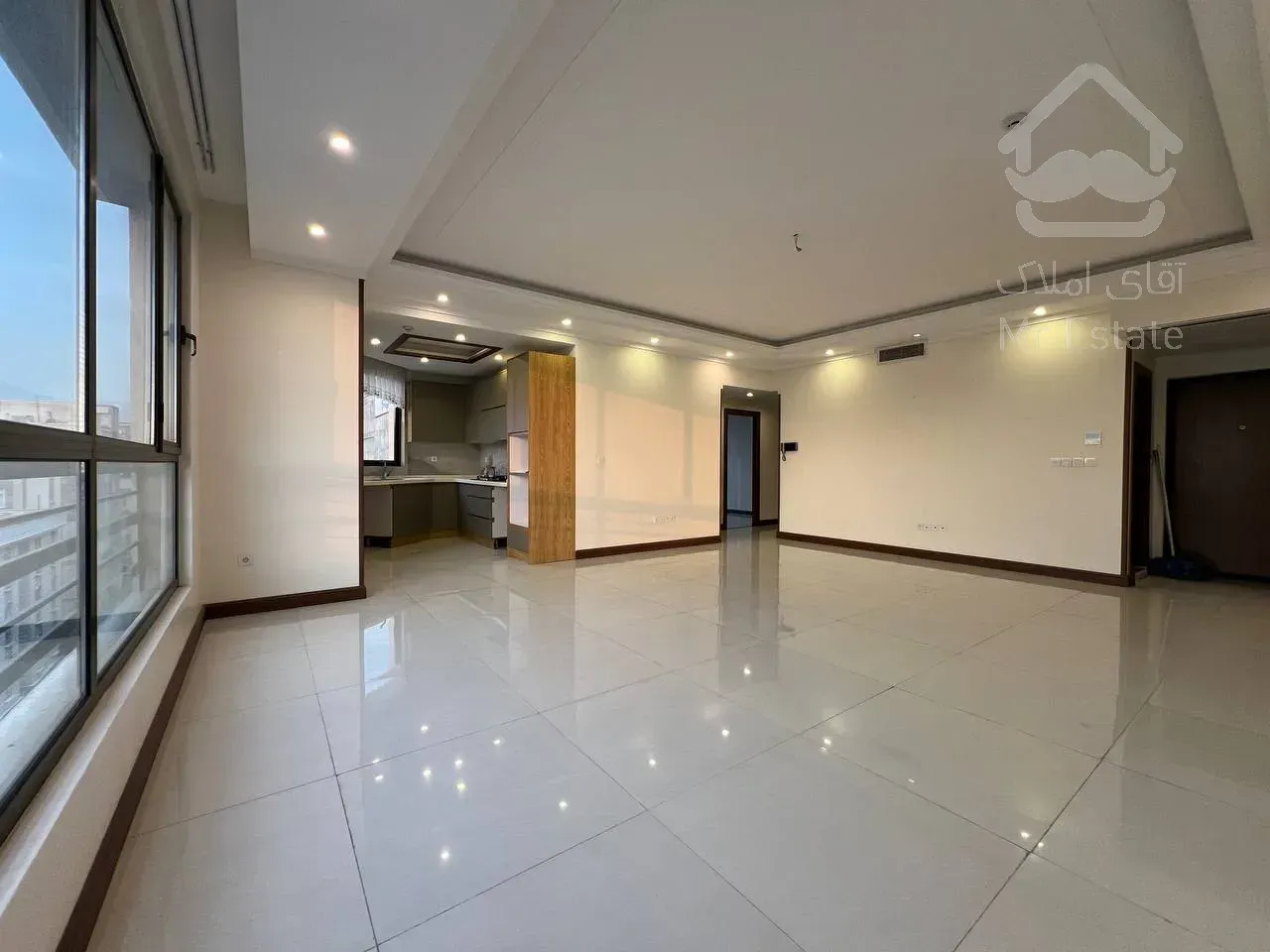 فروش آپارتمان ۱۰۰ متری ۲ خوابه نما تراورتن در جنت آباد شمالی