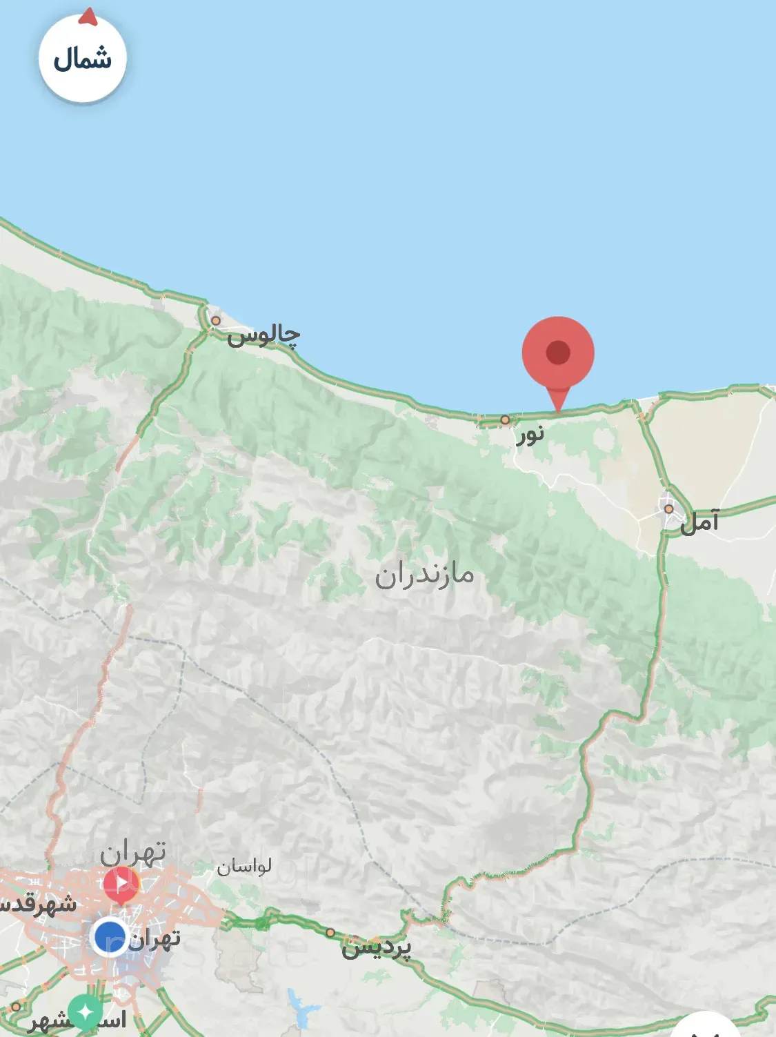 شمال نور ایزدشهر قواره بندی با سند تک برگ و امکان ساخت