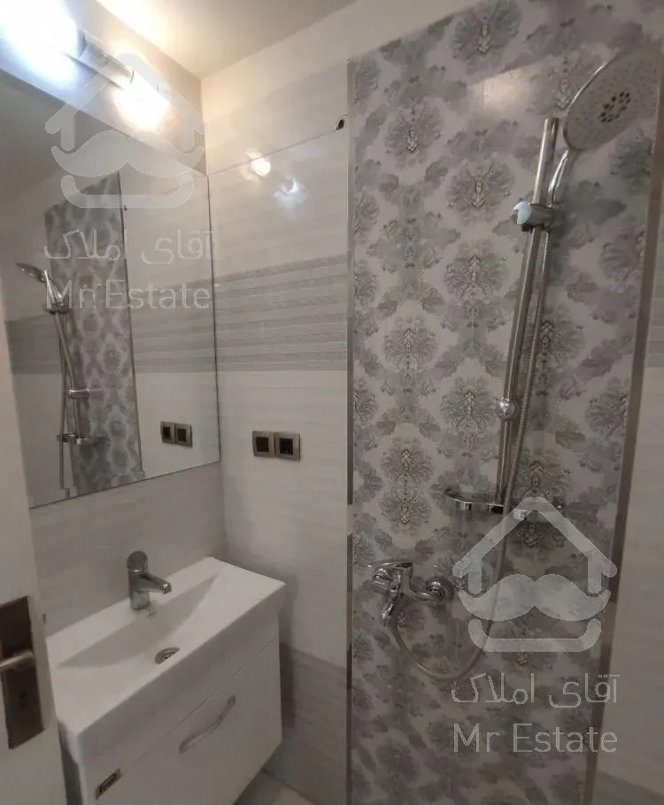 ۹۳متر شخصی  رو به نما نقشه و متریال عالی فرعی دنج  سعادت آباد