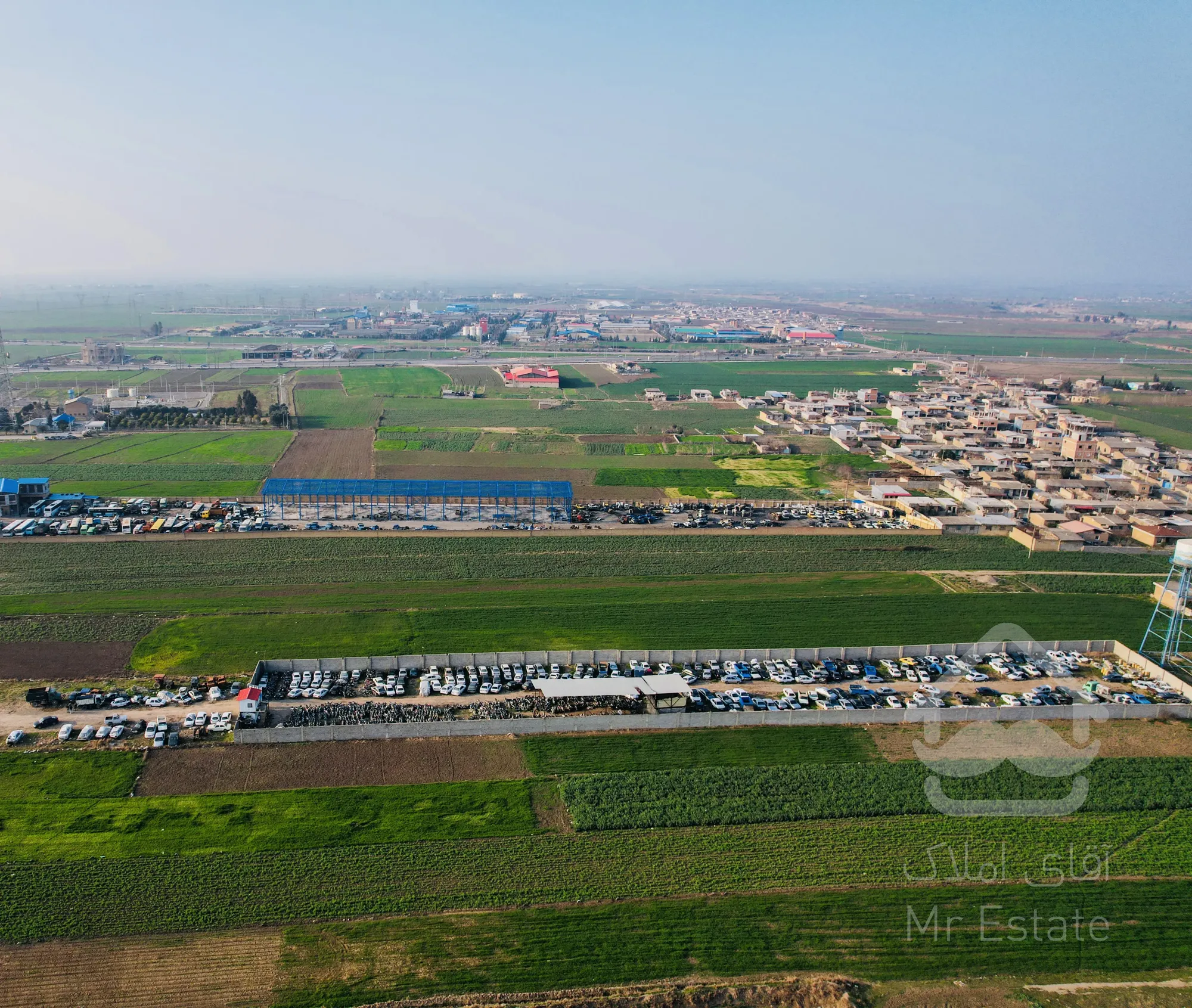 زمین ۸۰۰۰متری مناسب برای انواع سرمایه گذاری