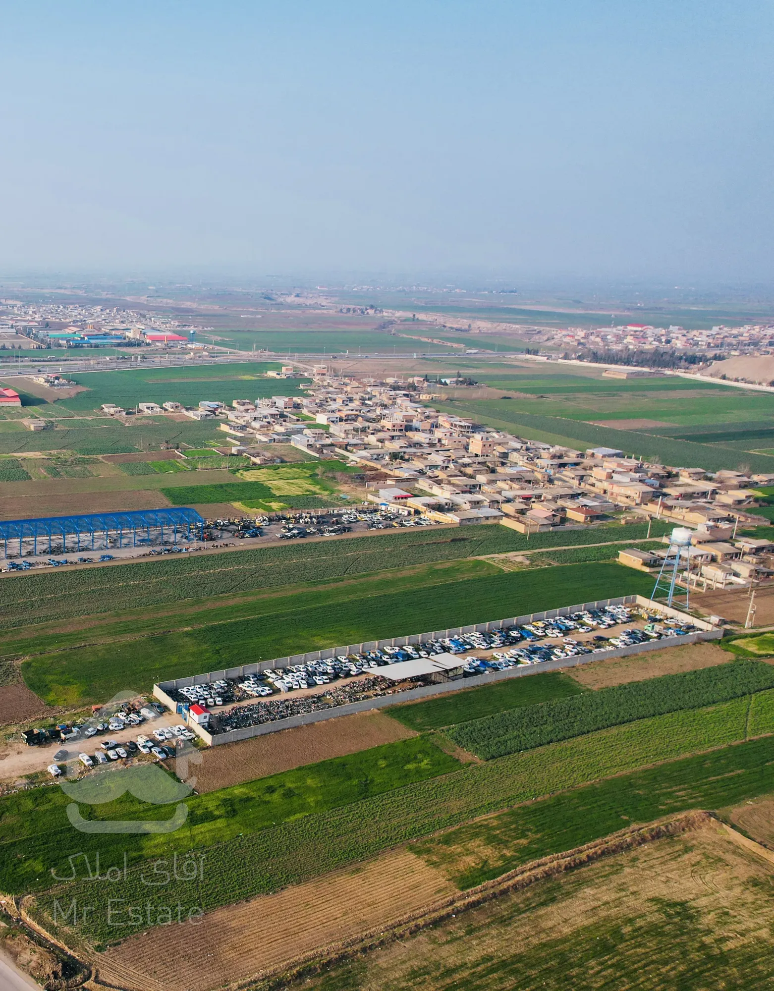 زمین ۸۰۰۰متری مناسب برای انواع سرمایه گذاری