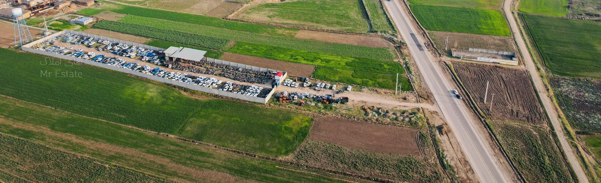 زمین ۸۰۰۰متری مناسب برای انواع سرمایه گذاری