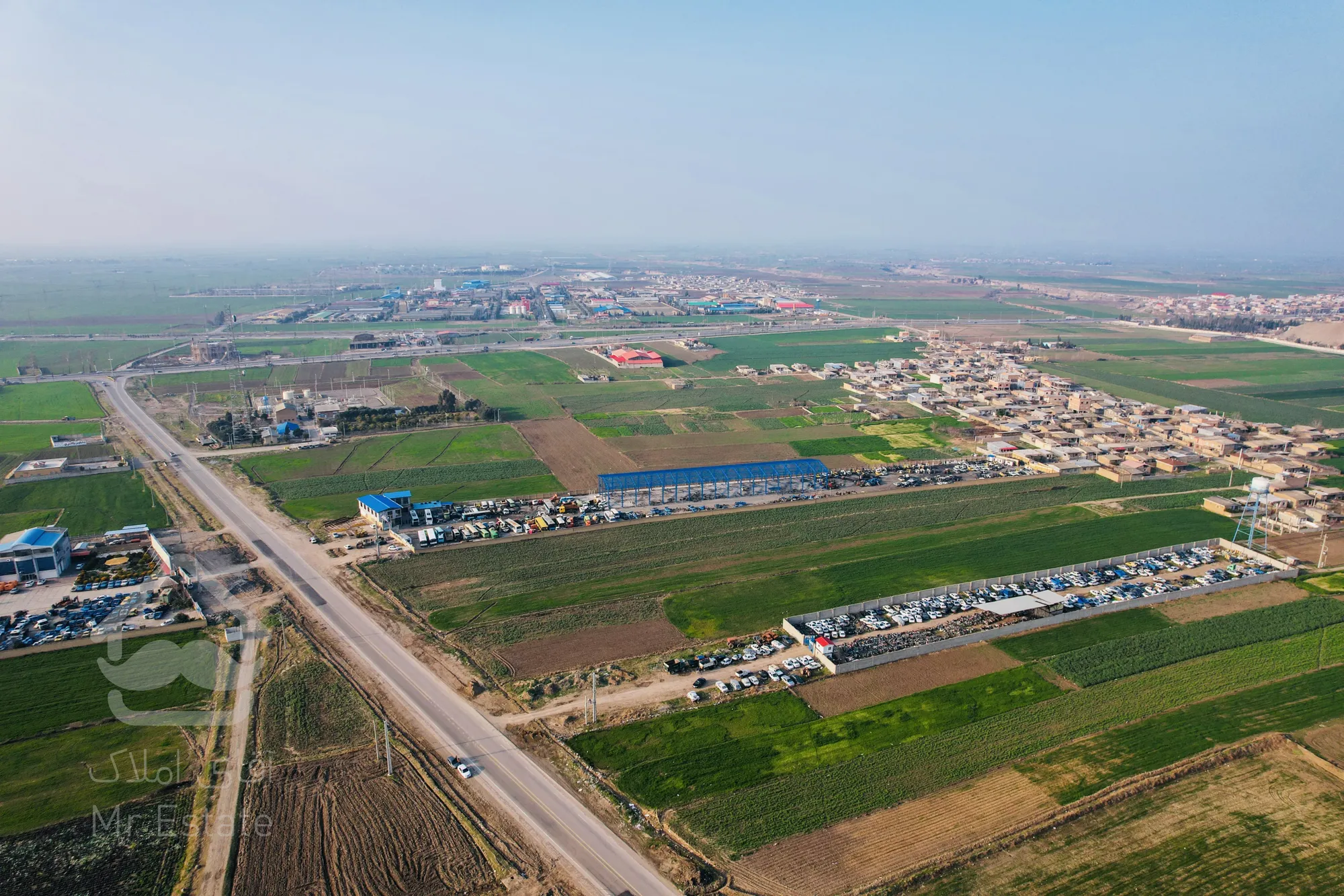 زمین ۸۰۰۰متری مناسب برای انواع سرمایه گذاری