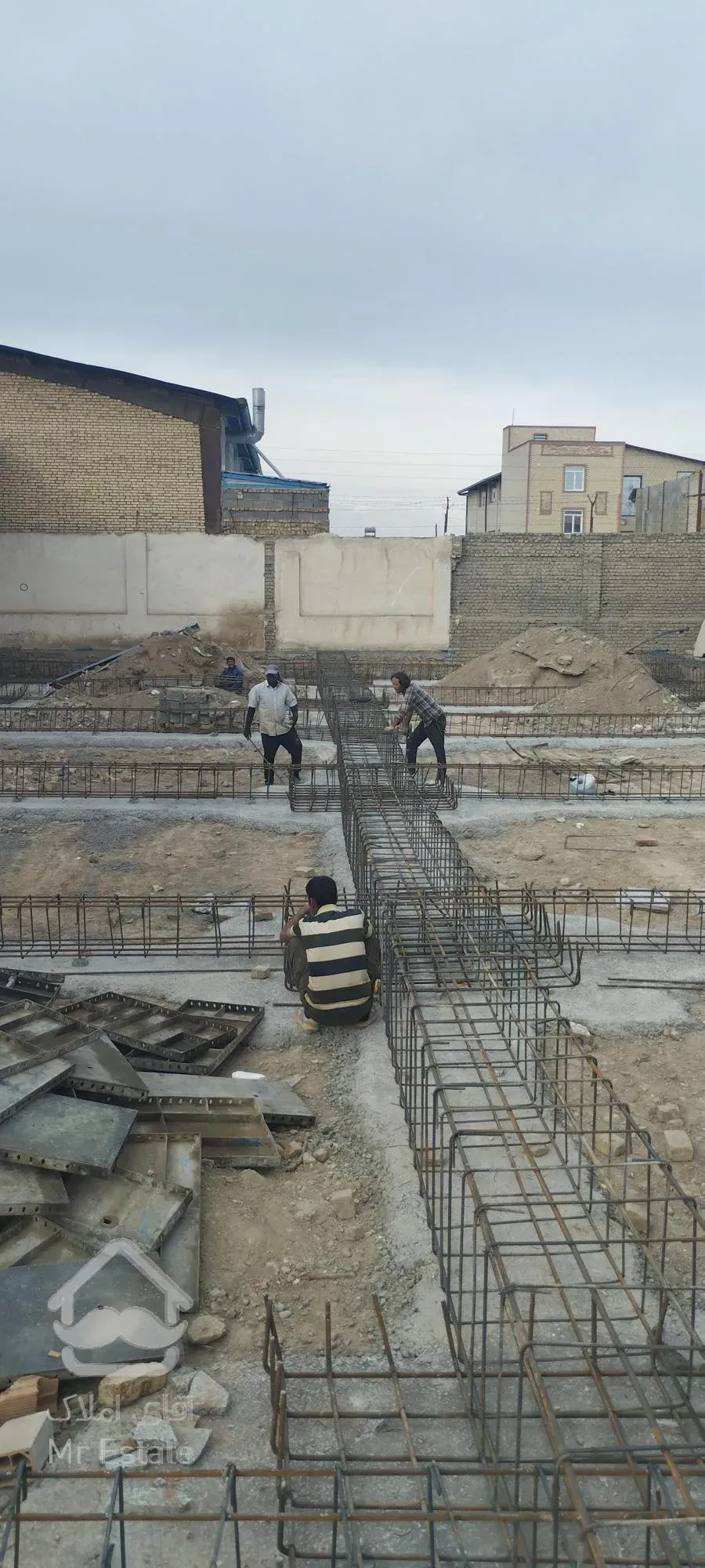 اجرای ارماتوبندی فونداسیون