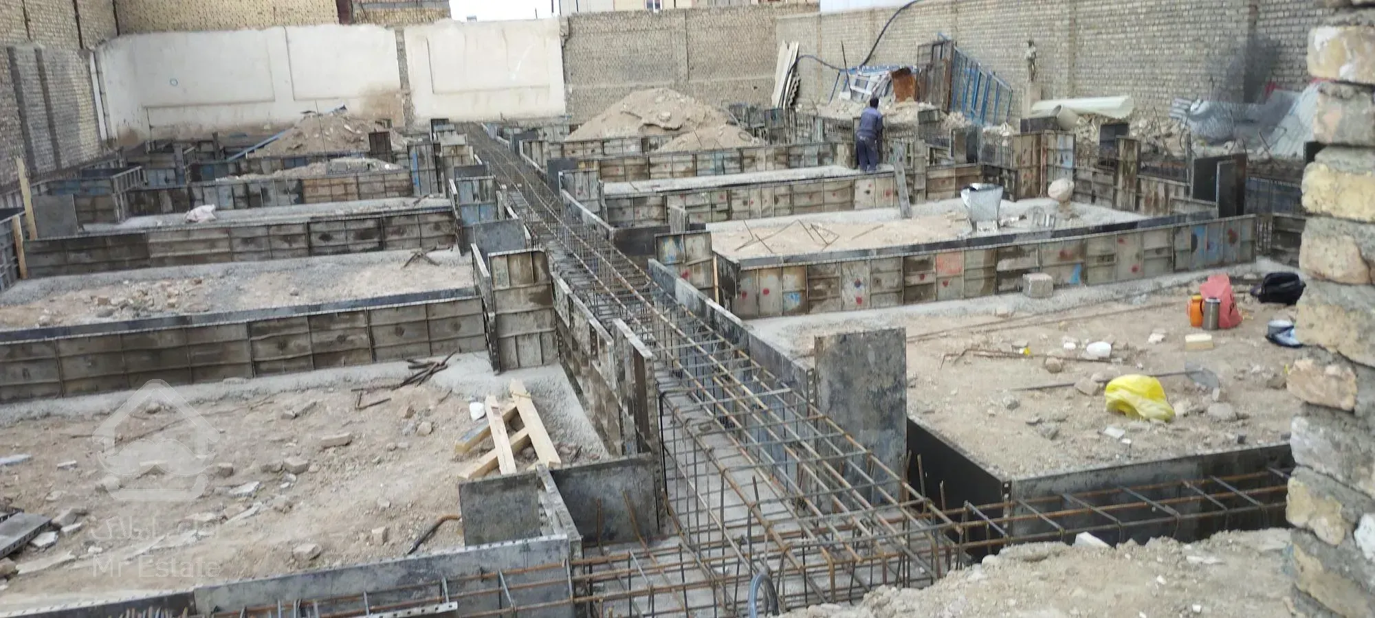 اجرای ارماتوبندی فونداسیون