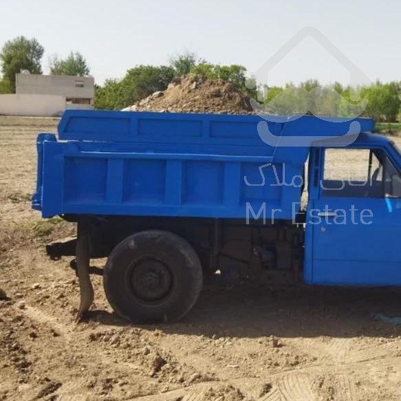 نیسان کمپرسی حمل نخاله‌ ساختمانی و مصالح ساختمانی ماسه سیمان گچ اجر پوکه