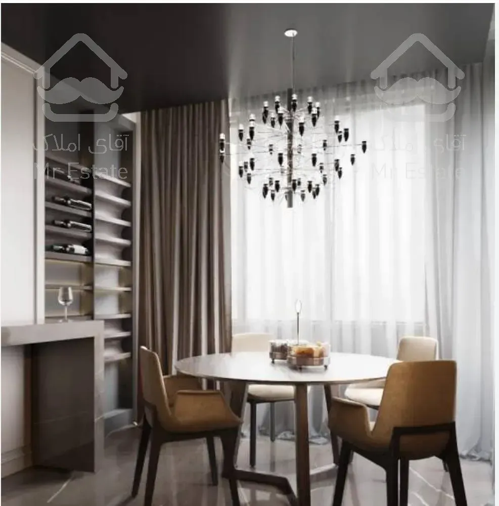 آپارتمان ١٨٠متر ٣خواب تک واحد ویو باغ