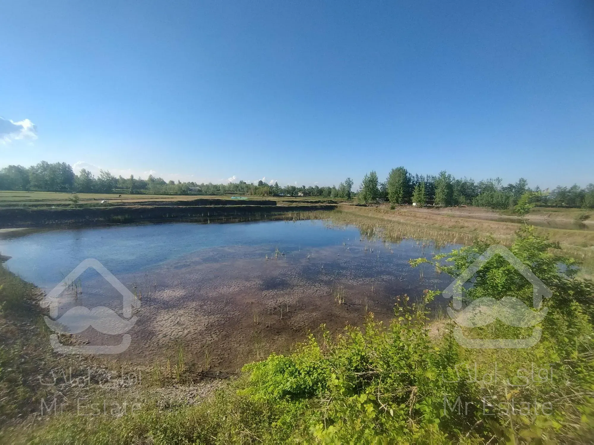 زمین مسکونی با ویوی عبدی با استخر گرمابی