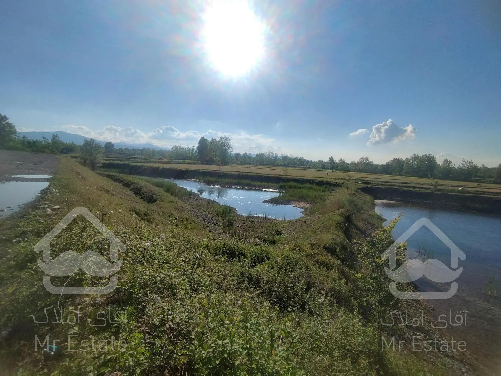 زمین مسکونی با ویوی عبدی با استخر گرمابی