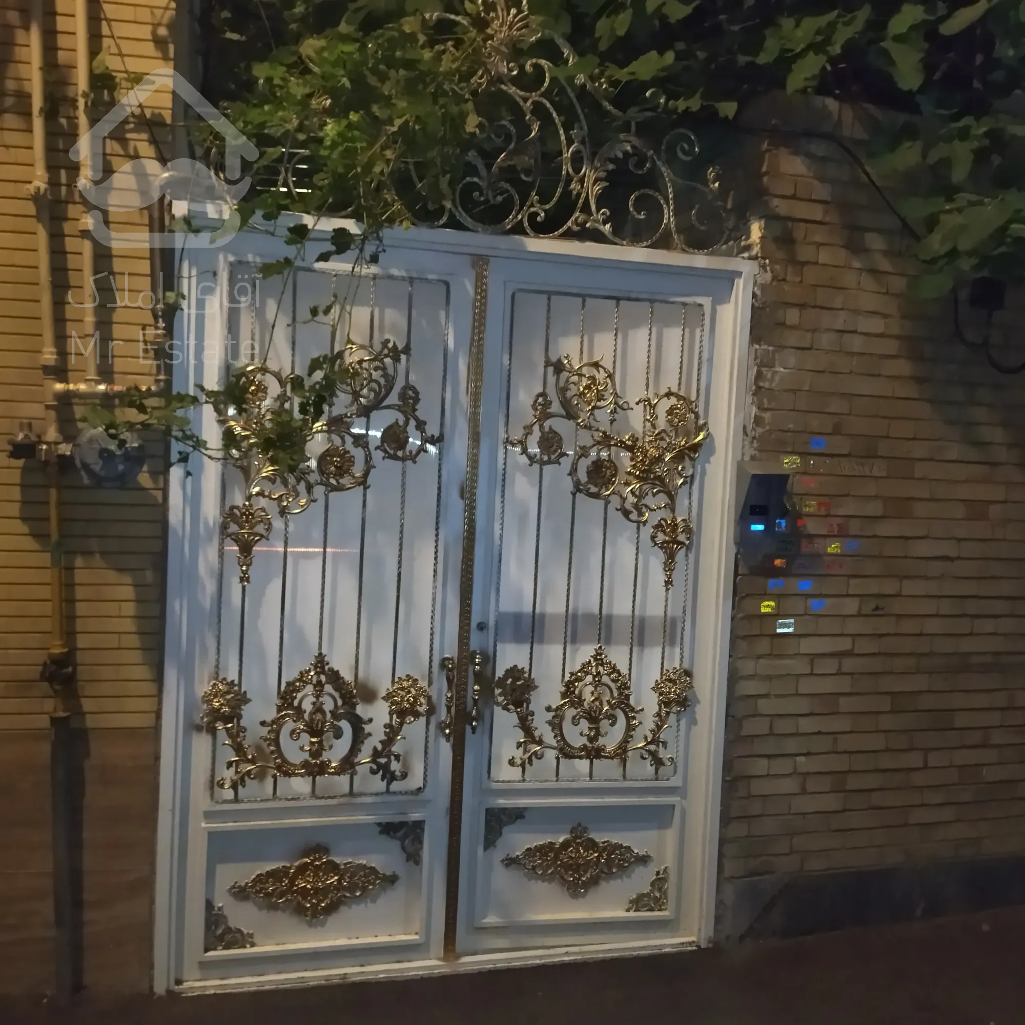 حیاط یک طبقه سرمایه گذاری تاپ لوکیشن خیابان آبرسان دمشقیه