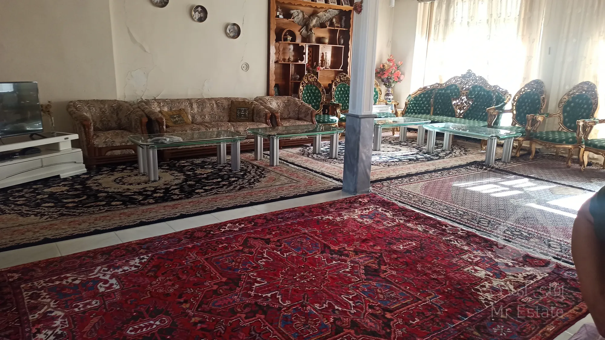 حیاط در خیابان قدس قره آغاج، کوی فروردین 258 متر