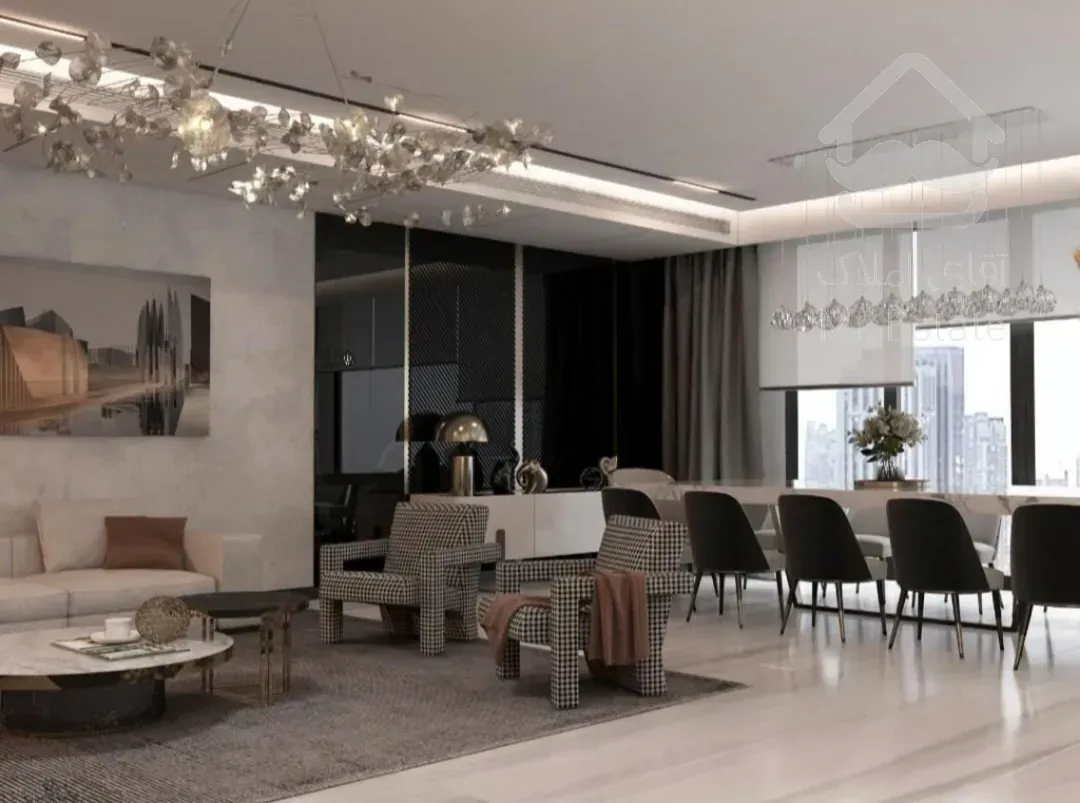 آپارتمان ۱۲۰ متری در برج مدرن نیکان غرب