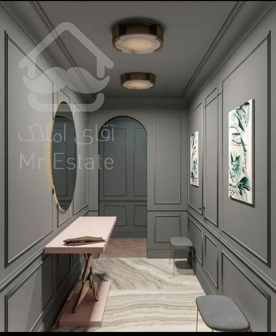 فروش واحد ۱۰۲متری منطقه ۲۲سوپر لوکس پلان مهندسی ویوابدی