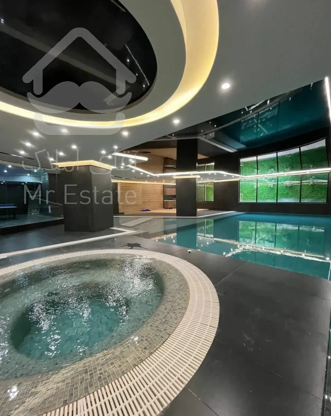 اجاره آپارتمان ۹۵متری کلید نخورده استخر دار