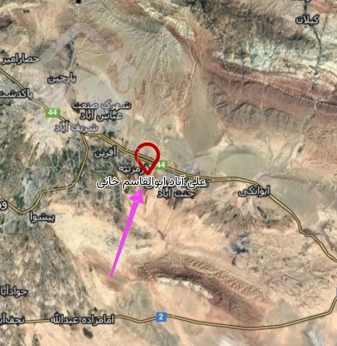 فروش زمین دارای ستون اهنی