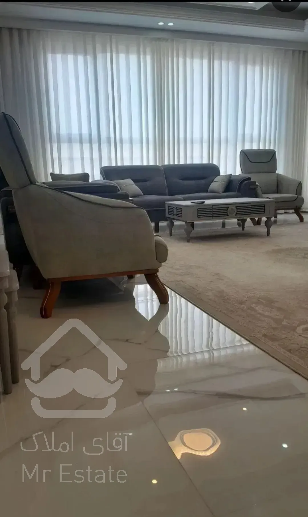 اجاره آپارتمان ۹۳متری  بازسازی شده