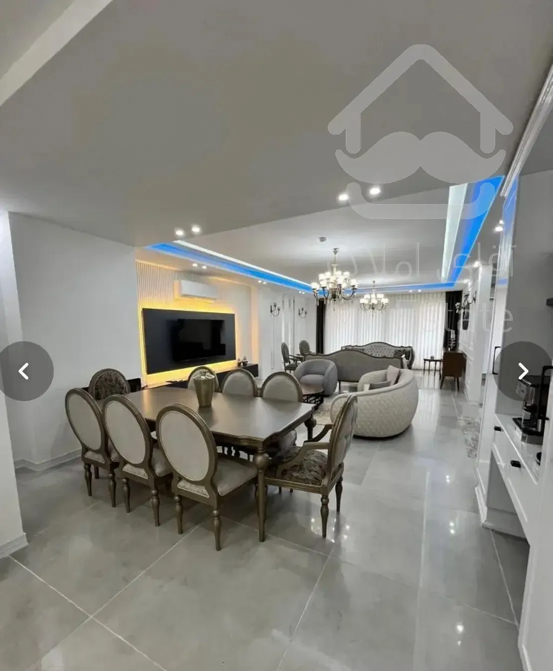 رهن واحد۲۰۰متری فوق لوکس،نوساز،واقع در سلمان فارسی