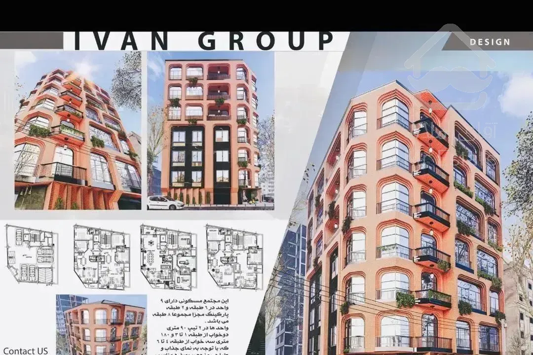 ۱۰۰متری ویو دریا و جنگل ۳طرف نورگیر بلوارامام رضا