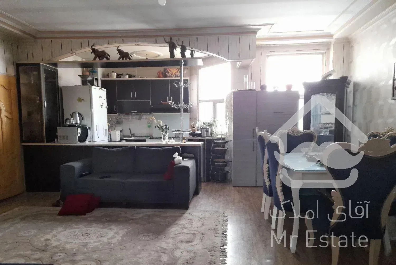 ۷۵مترشمال تهرانپارس ط۵آفتابگیر نور۲کله فول بالکن