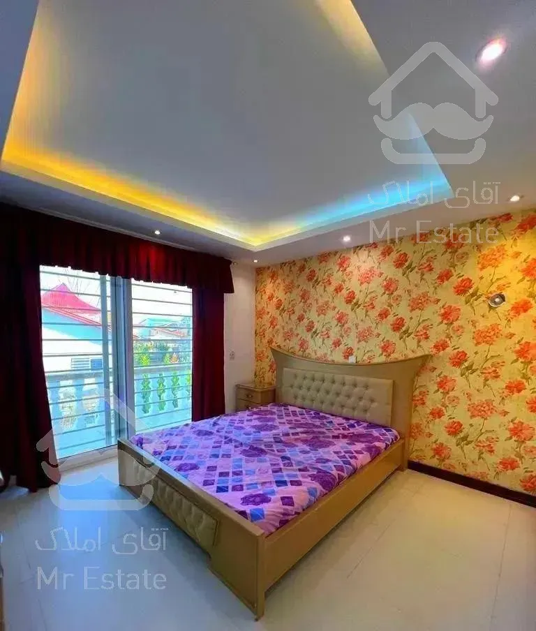 نیمپیلوت نمارومی چشم نداززیبا حیاط سرسبز زمین ۳۵۰م