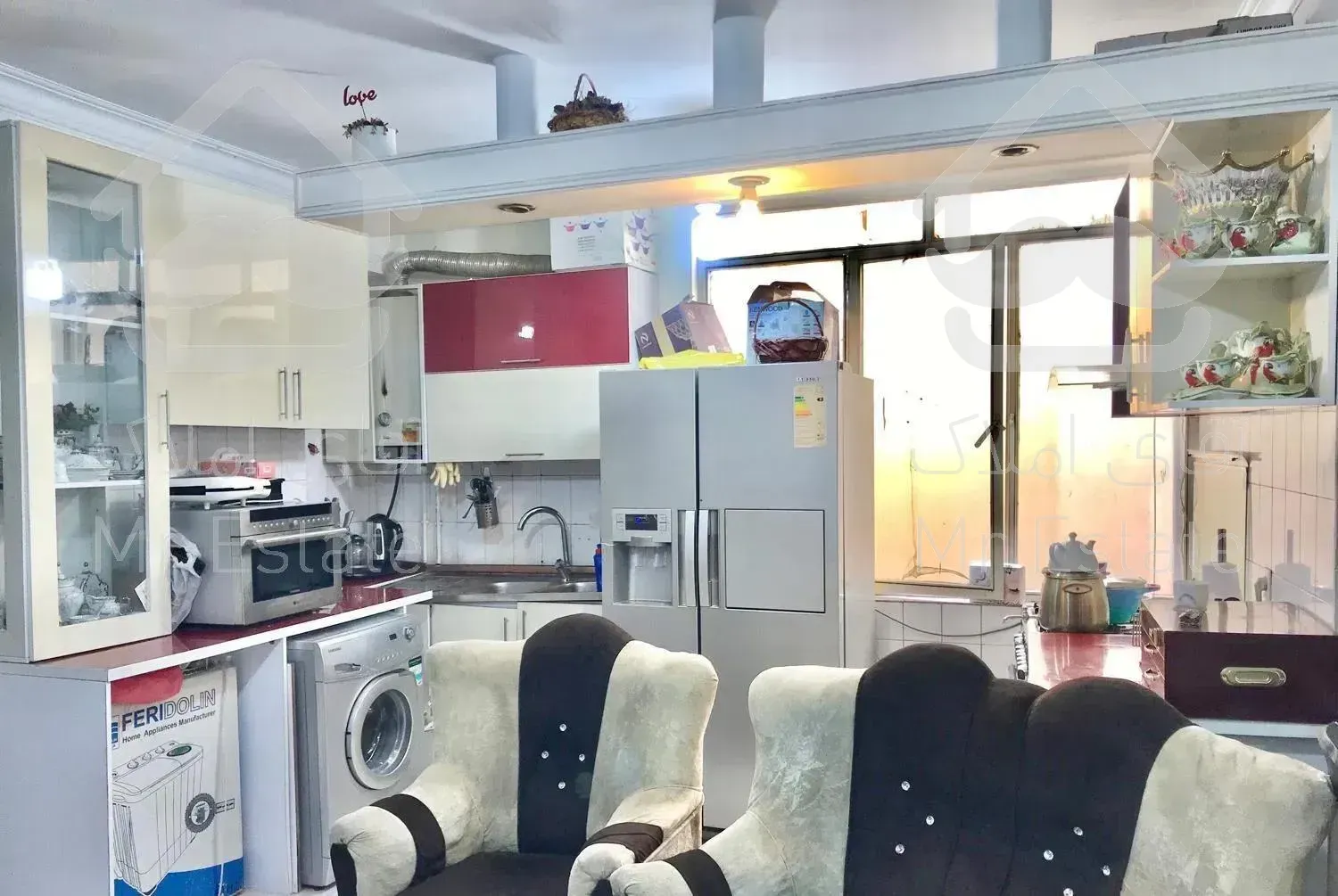 بر اصلی مالک اشتر ۷۴ متری ، ۲ خواب با آسانسور