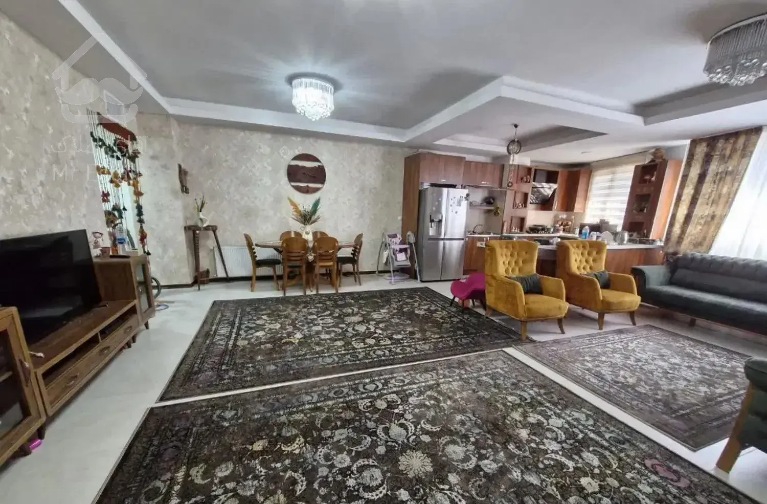 100متر آپارتمان گرمدره تک واحدی سند تک برگ