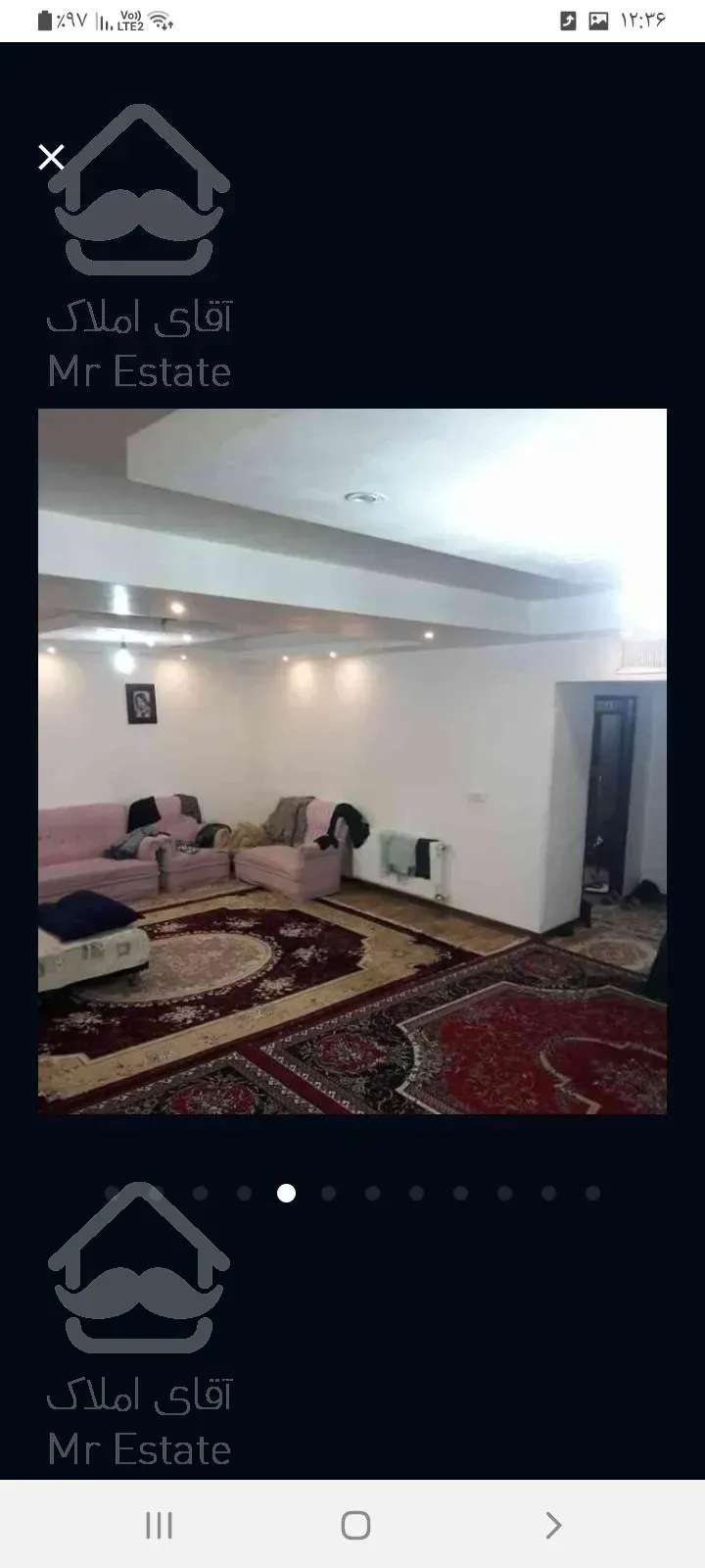 آپارتمان ۱۳۰ متری دو خواب طبقه اول