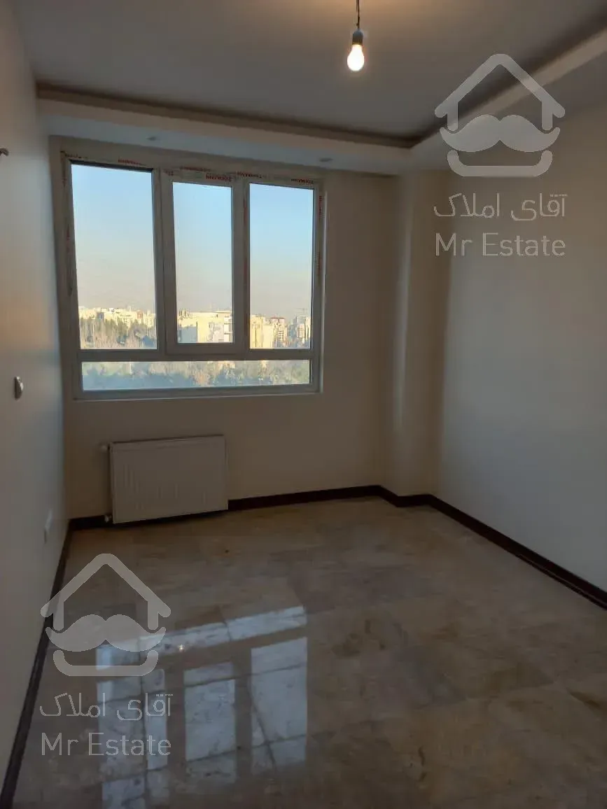 فروش واحد 100متری دو خواب، سالن پرده خور