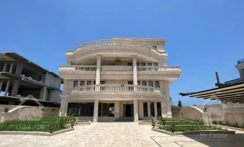 فروش کاخ ویلای سنگی فول امکانات در رامسر