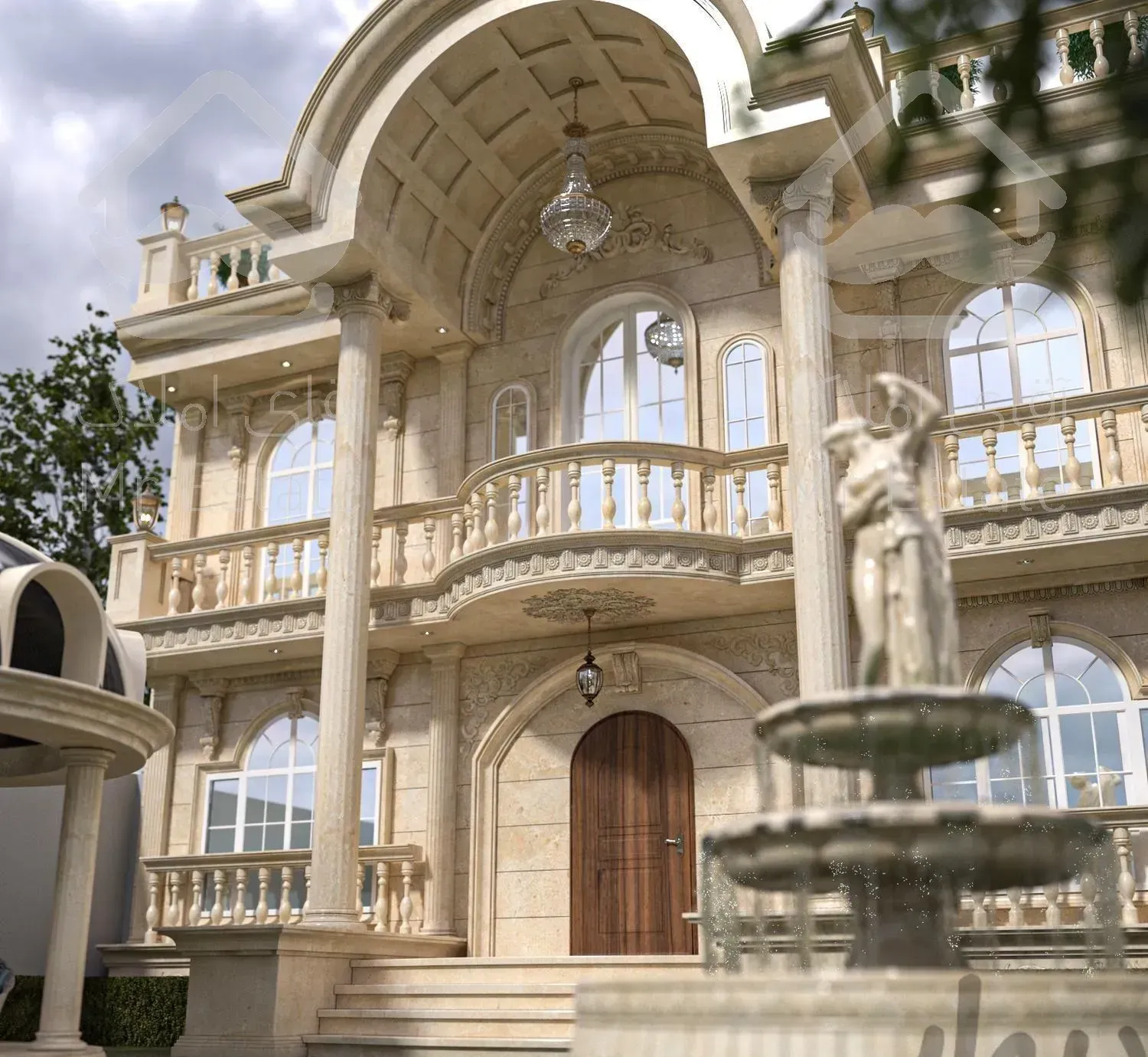 طراحی دو بعدی و سه بعدی 3DMAX دکوراسیون داخلی نما