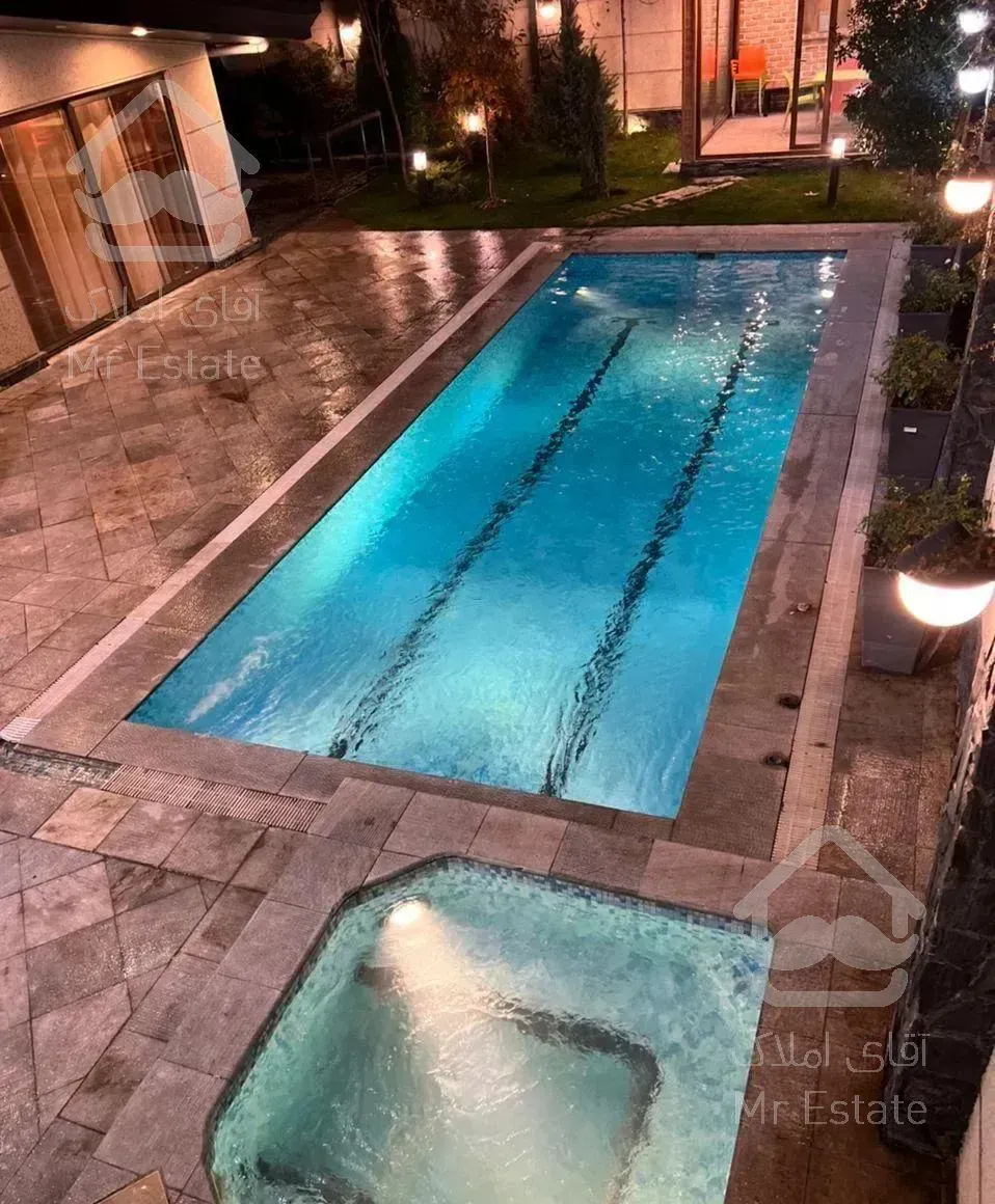 ویلا مبله استخر روباز آبگرم