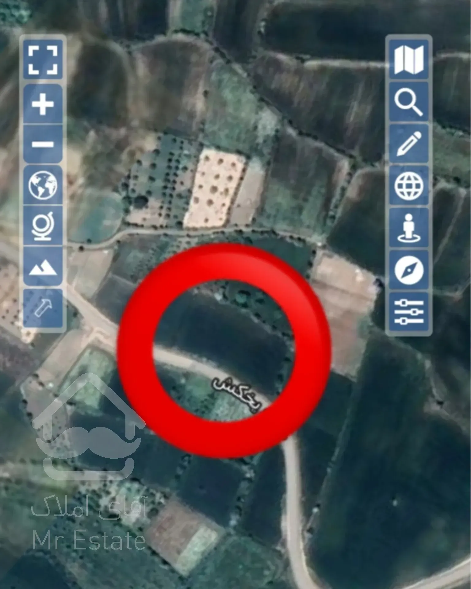 زمین روستای یخکش