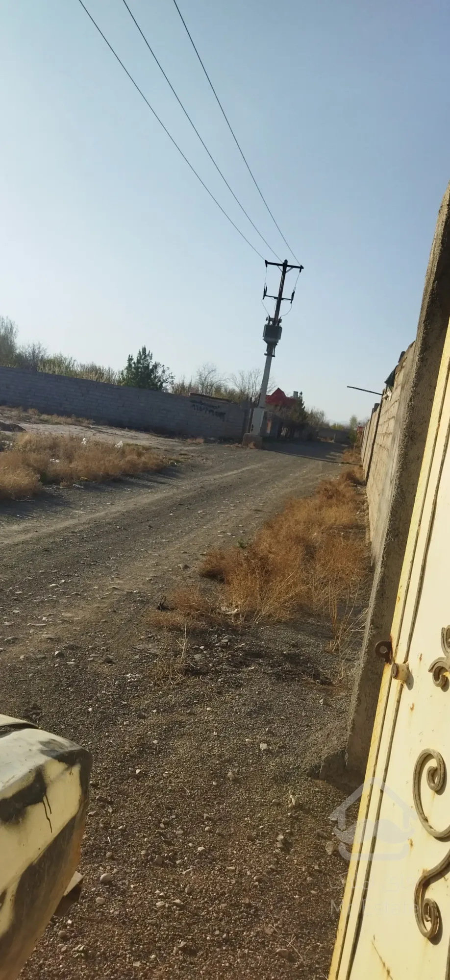 زمین 1150 متر در روستای گرمه