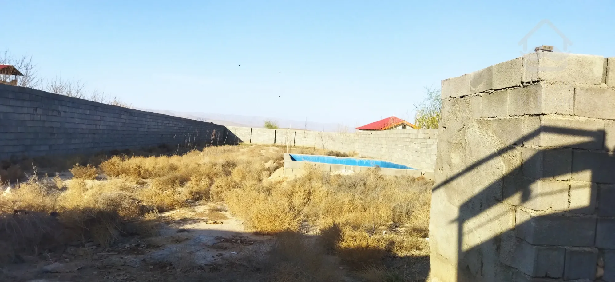 زمین 1150 متر در روستای گرمه