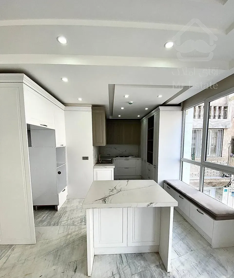 ۱۲۴ متر ۳ خواب بزرگ نوساز استثنایی