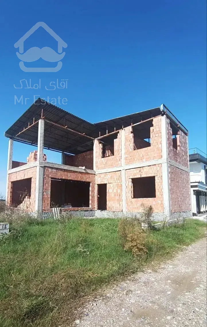 فروش ویلا نیمه کاره جاده خانه دریا