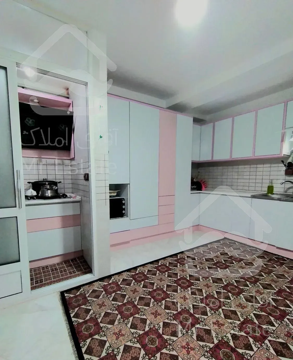 دوبلکس فول دیزاین با۴۵متر حیاط باویو کوههای جنگلی