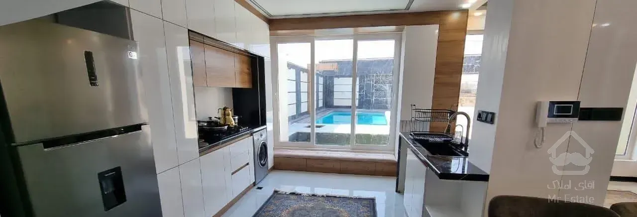 /ویلای زمین280 متر بنا 200متر  سه خواب /