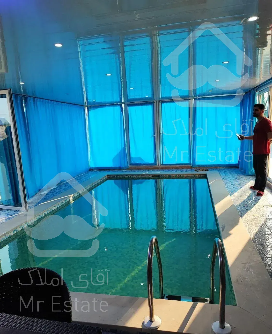 اجاره  ویلا استخر دار  دوخوابه نوساز فول امکانات