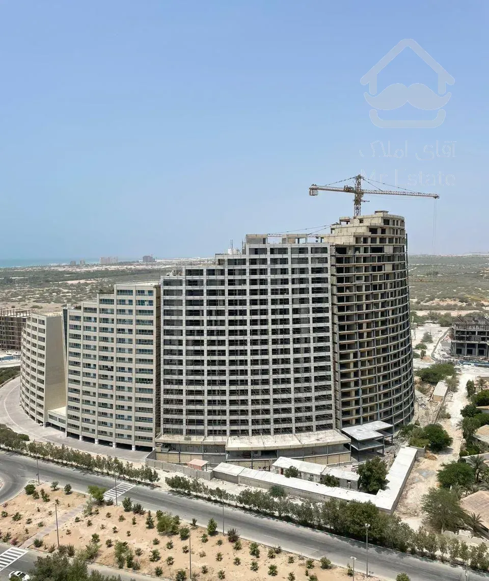 2 خوابه رو به دریا برج روما D