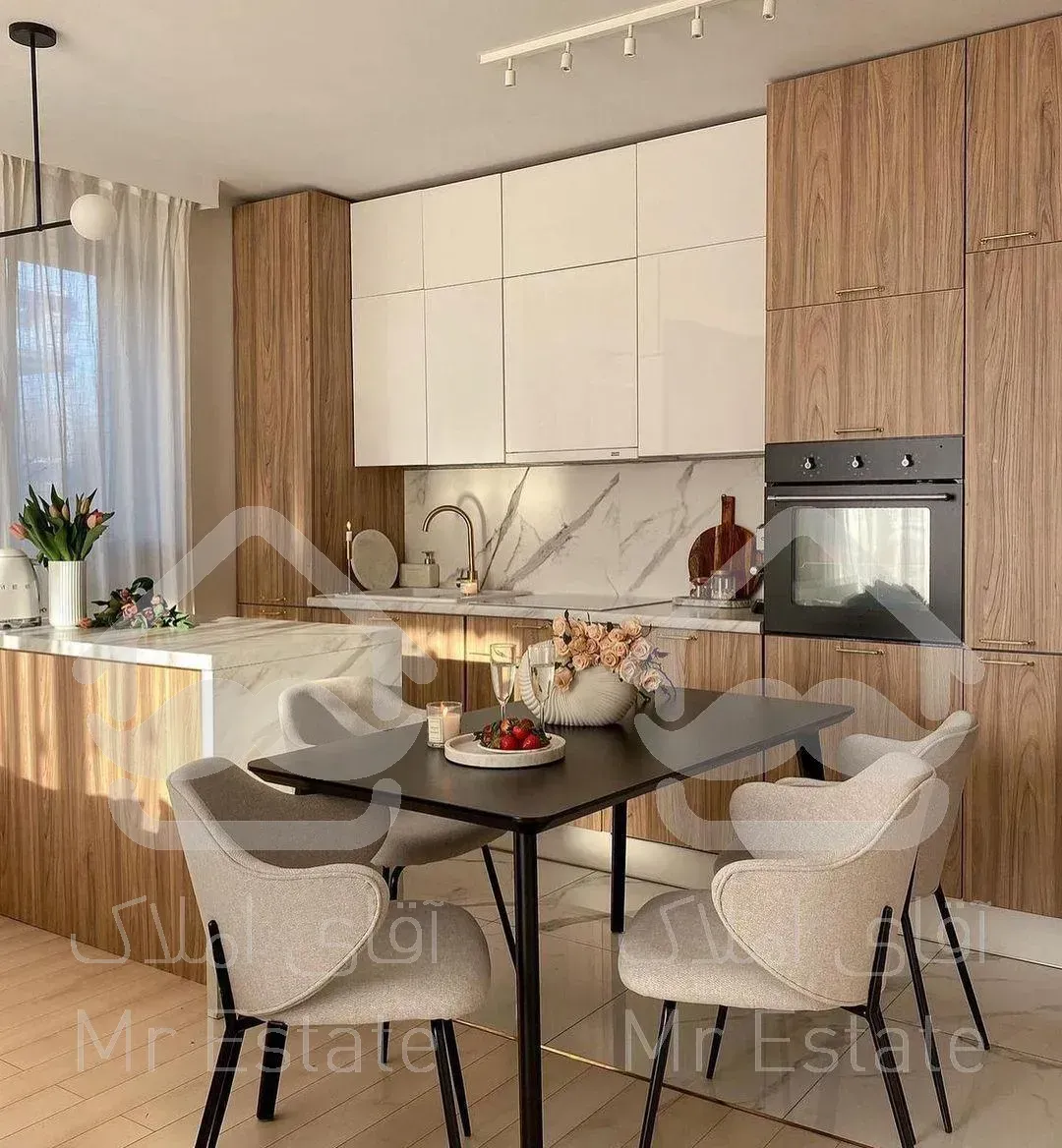 ۲خوابه نوساز  سعادت اباد بالای کاج