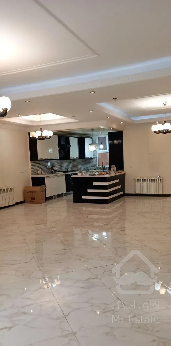 فروش آپارتمان ۱۲۳ متری ۲ خوابه طبقه ۱ در رسالت