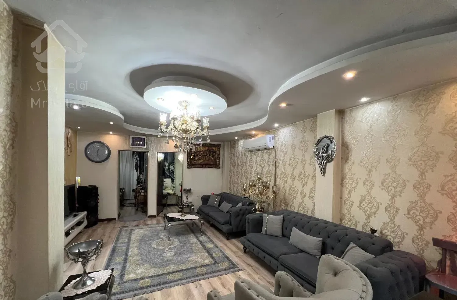 اسلامشهر (باغ نرده) ۷۲متر دوخوابه تک واحدی