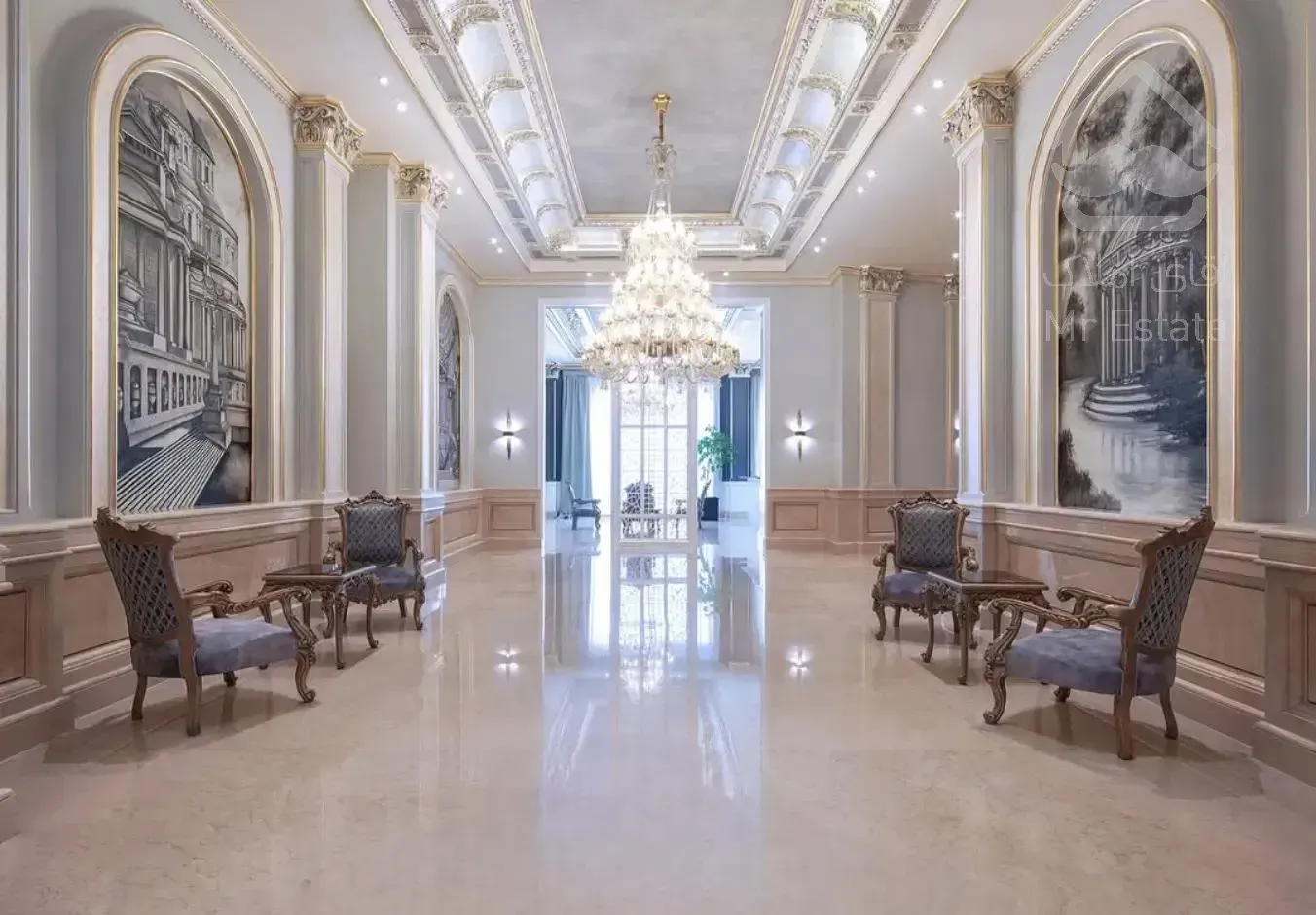 سعادت اباد ۵۲۰ متر مجلل ( پنت هاوس ) ۶۰ متر بالکن