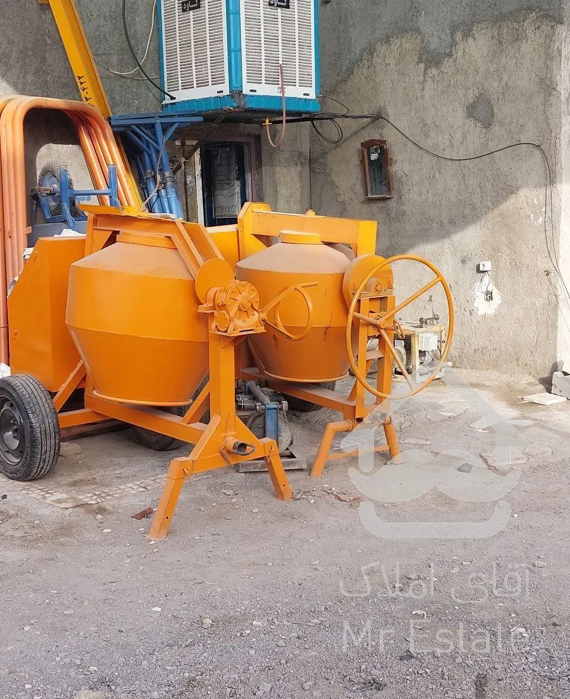 کرایه بالابر میکسر کمپرسور ویبراتور موتور برق و..