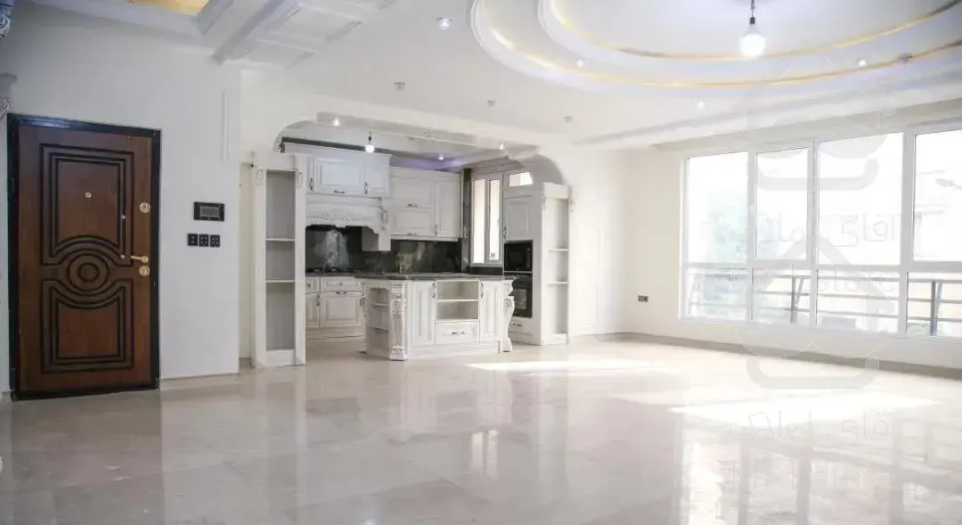 آپارتمان ۱۲۵ متر دو خواب نقشه کاخ سعد اباد