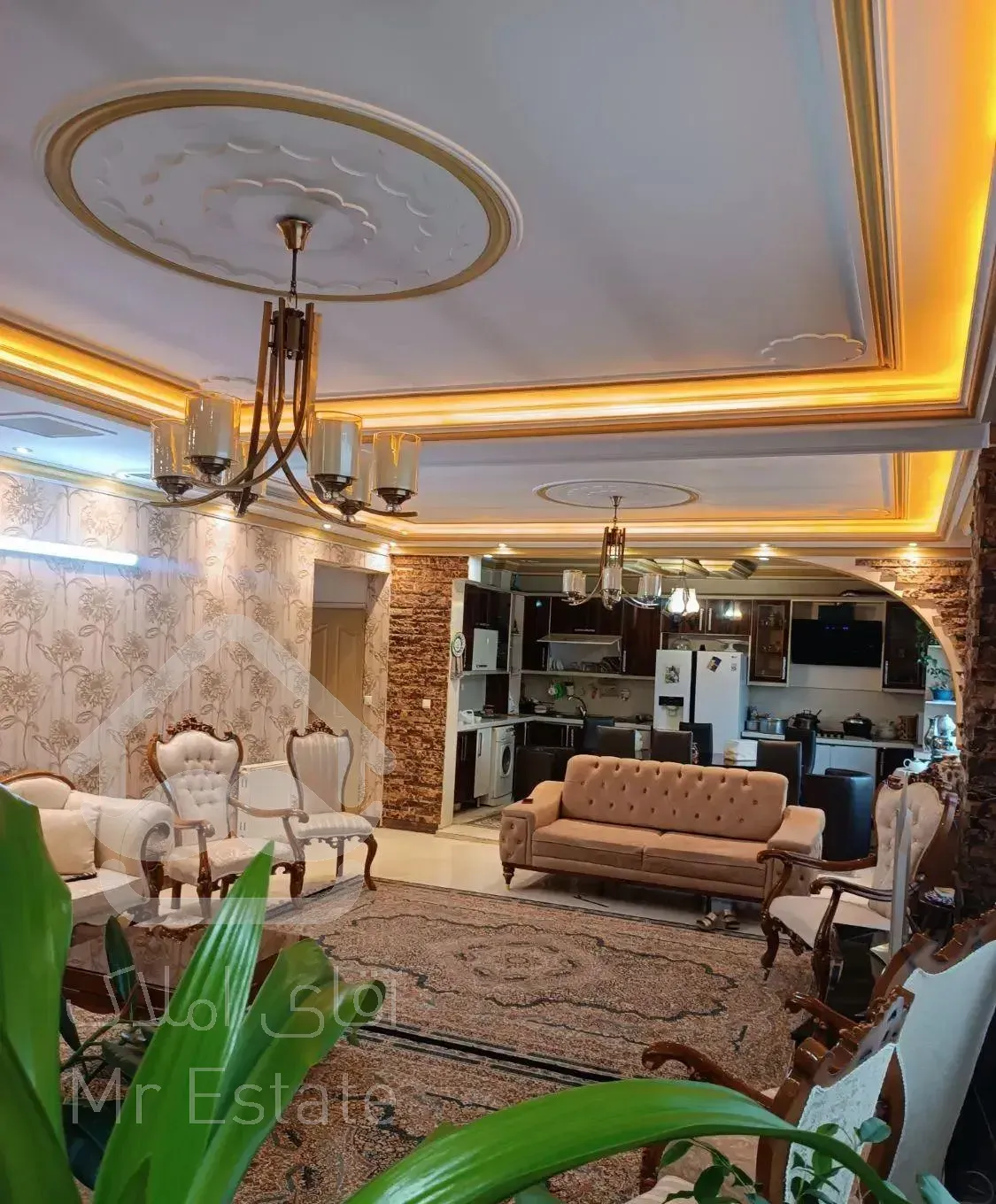 اجاره آپارتمان ۱۲۰ متر ۳ خوابه /نازی آباد چیت سازی