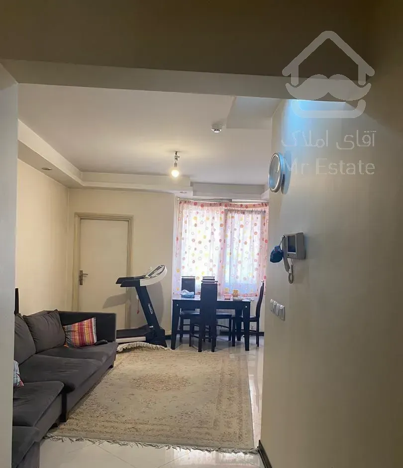 ۸۵متر دوخواب خوش نقشه سعادت اباد