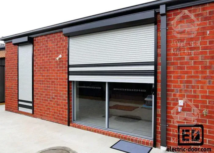 کرکره برقی ضدسرقت اپراتور شیشه ای