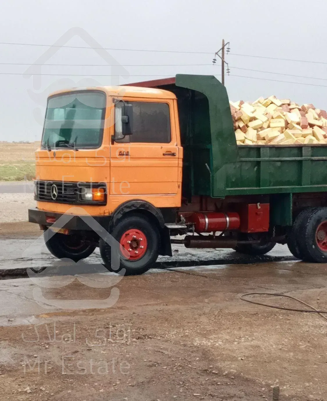 مصالح ساختمانی خاک ماسه آجر شن آهک پوکه